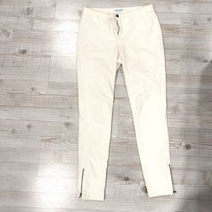 J. McLaughlin stretch ankle skinny jeans